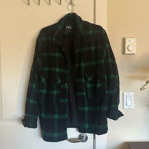 Zara plad jacket